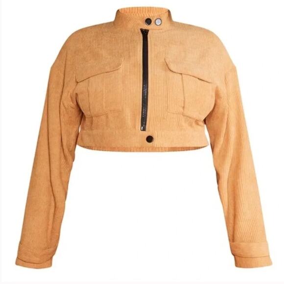 Cropped Corduroy Jacket - Picture 2 of 7